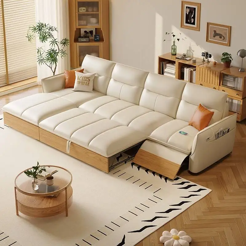 Luxury Skincare Aesthetic - Estetyczna sofa z wysokim oparciem, skóra