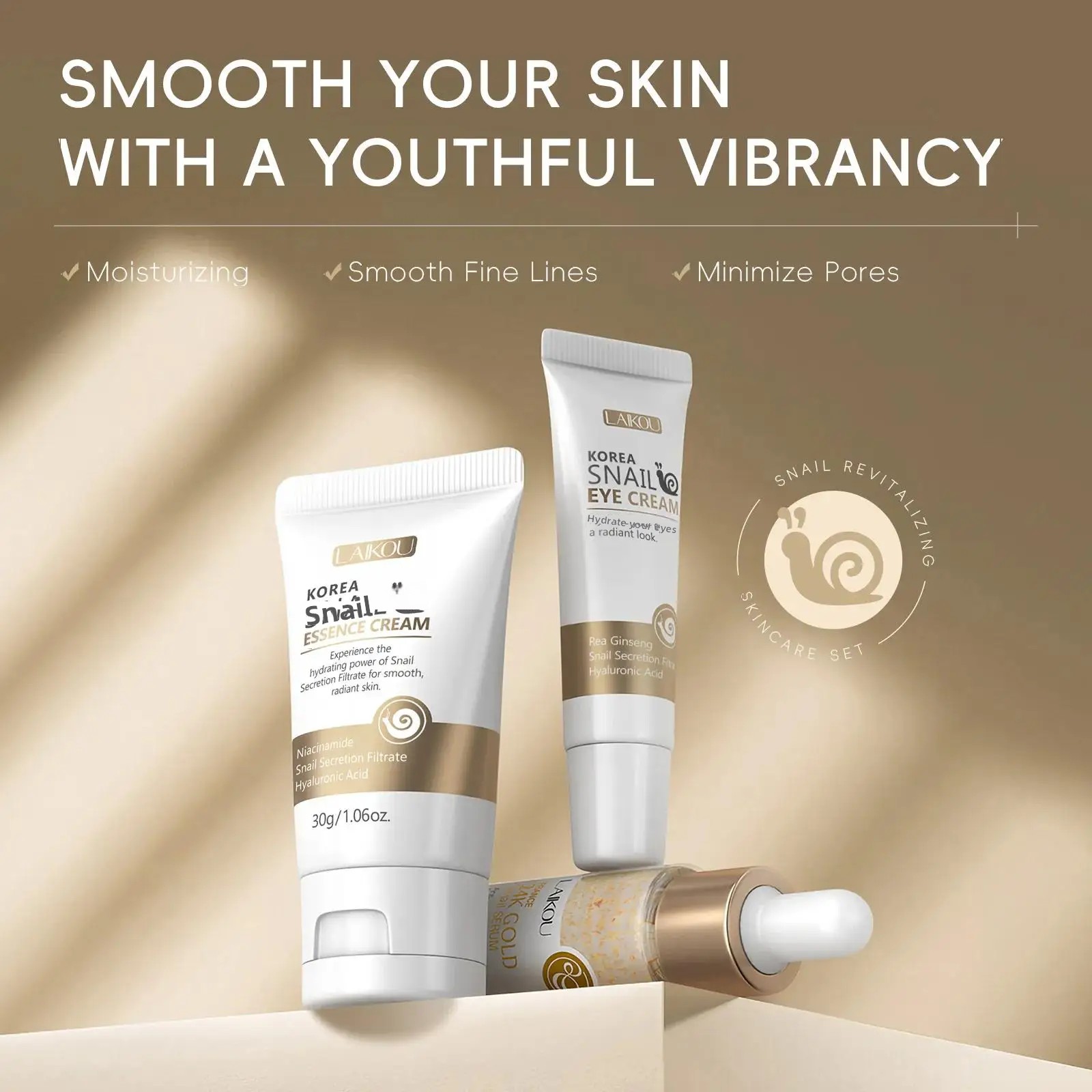 Zestaw serum, kremu pod oczy i – Luxury Skincare Essence recenzja i cena